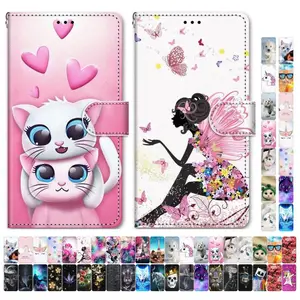 boys girls kids lovely phone bags for case samsung galaxy a50 a500 a510 a520 a5 2015 2016 2017 tower dog cat kitten tiger d08f free global shipping