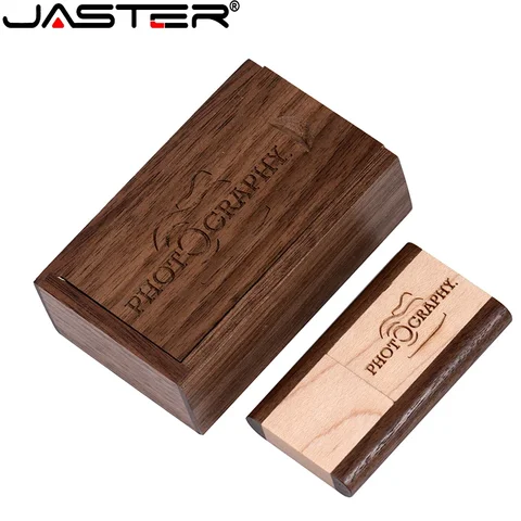 Вращающиеся USB-флеш-накопители JASTER, 128 ГБ, бесплатный индивидуальный логотип, карта памяти, 64 ГБ, свадебный подарок, ручка-накопитель, 32 ГБ, 16 ГБ