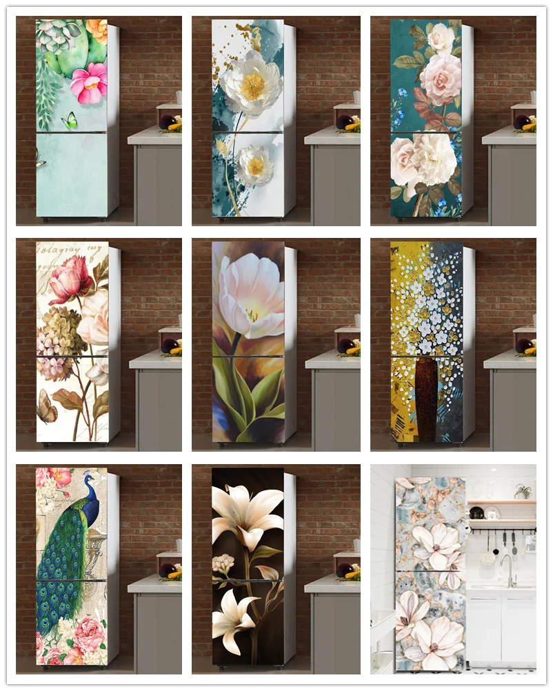 Самоклеящаяся декоративная пленка на заказ для холодильника двери крышки кухни