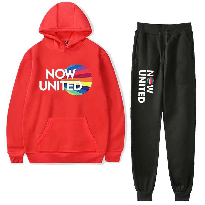 

Better Album Tracksuit Hoodies + Sweatpants Pullover UN Team Harajuku Men/women Sweatshirt Streetwear Now Unit 100-4XL Oversized