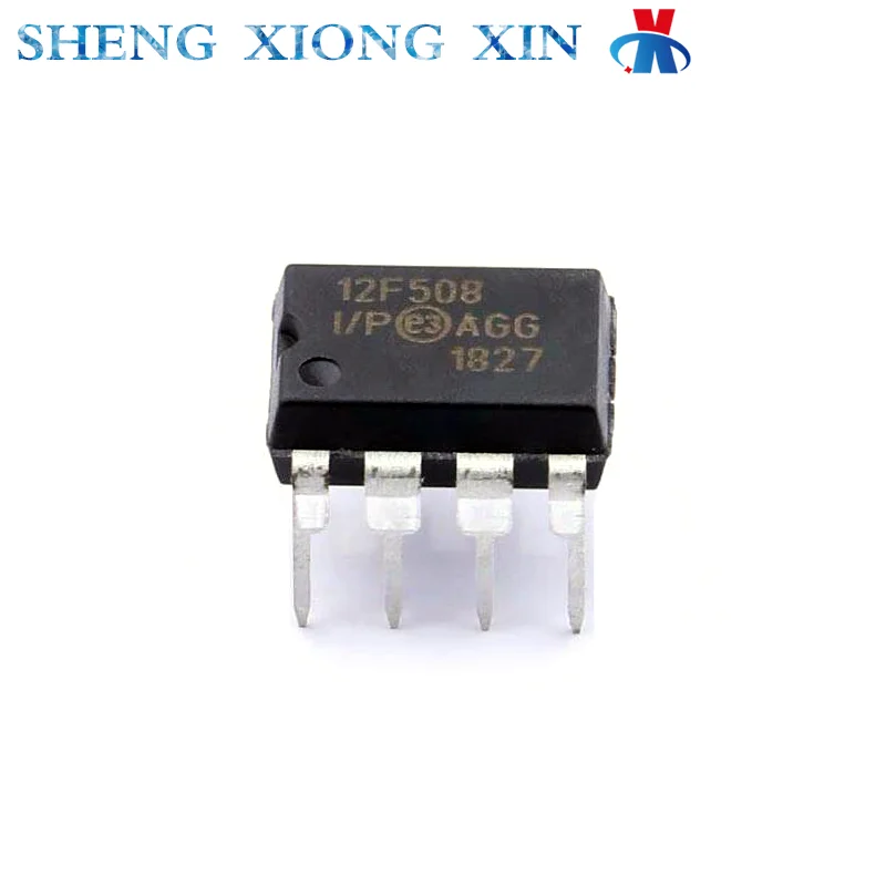 

5pcs/Lot PIC12F508-I/P Encapsulation DIP-8 PIC12F508 8-bit Microcontroller -MCU PIC12F Integrated Circuit