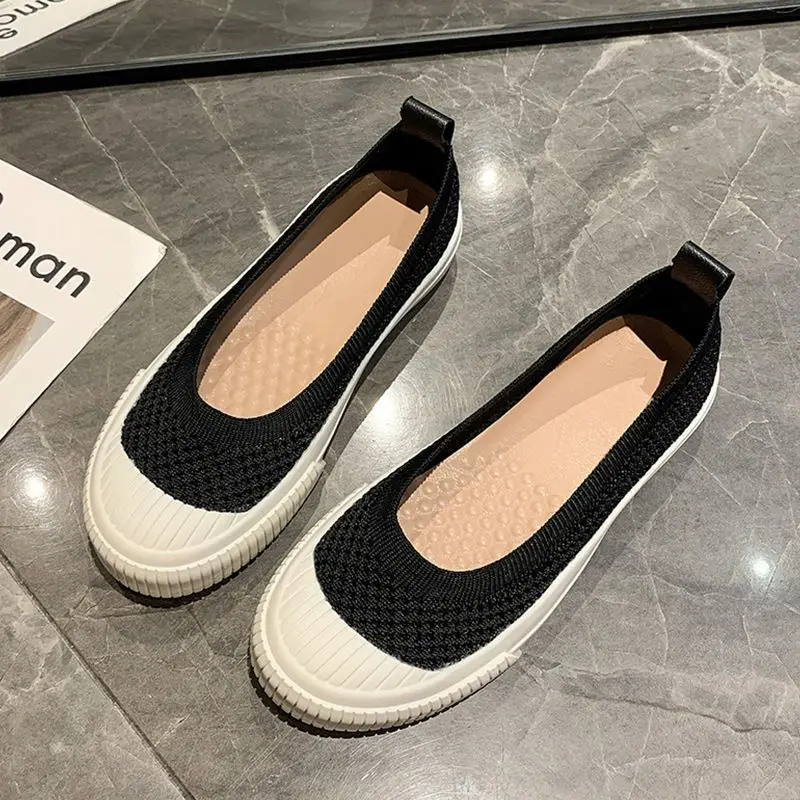 

Lightweight Loafers Women Fragrance Autumn New Style Lazy Women Flats One Pedal Soft Bottom Breathable Mesh Women Casual Shoes