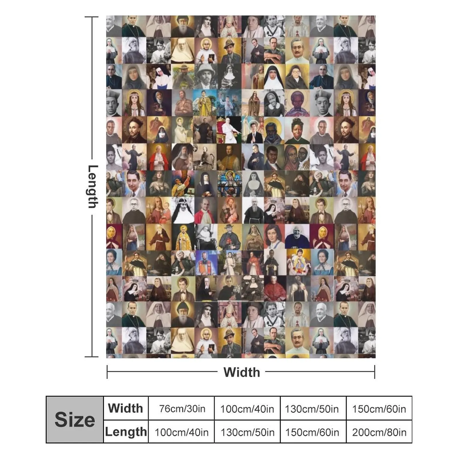 Святые Все святые Католические святы Тутти и Санти Плед Декоративные диваны