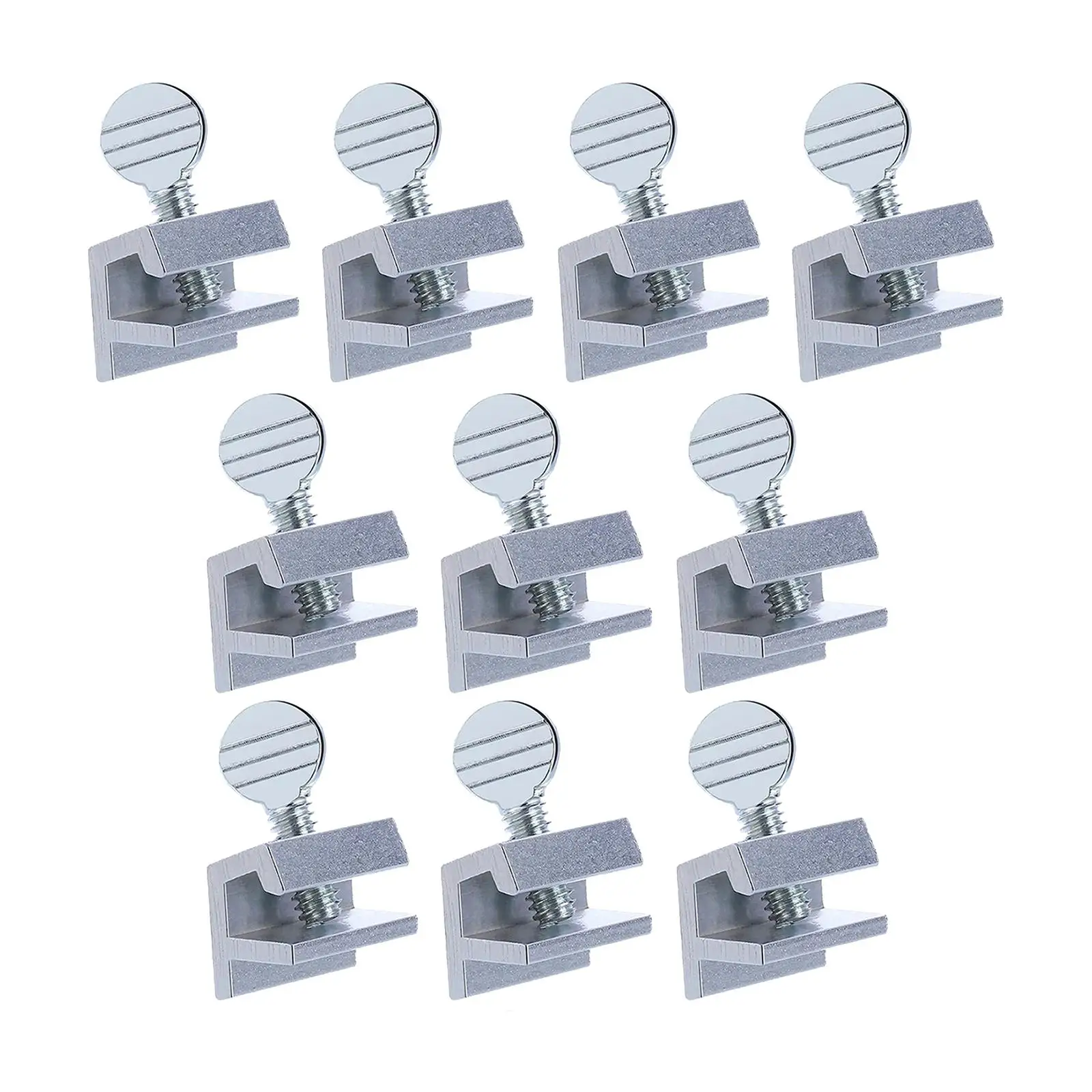 

10x Sliding Door Window Locks, Portable Universal Stainless Steel Easy to