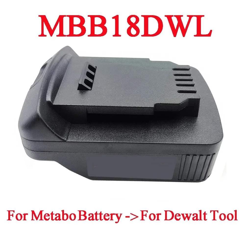 Адаптер для батарей Metabo для электроинструментов Makita/Bosch/dewalt/milwaukee/Hitachi