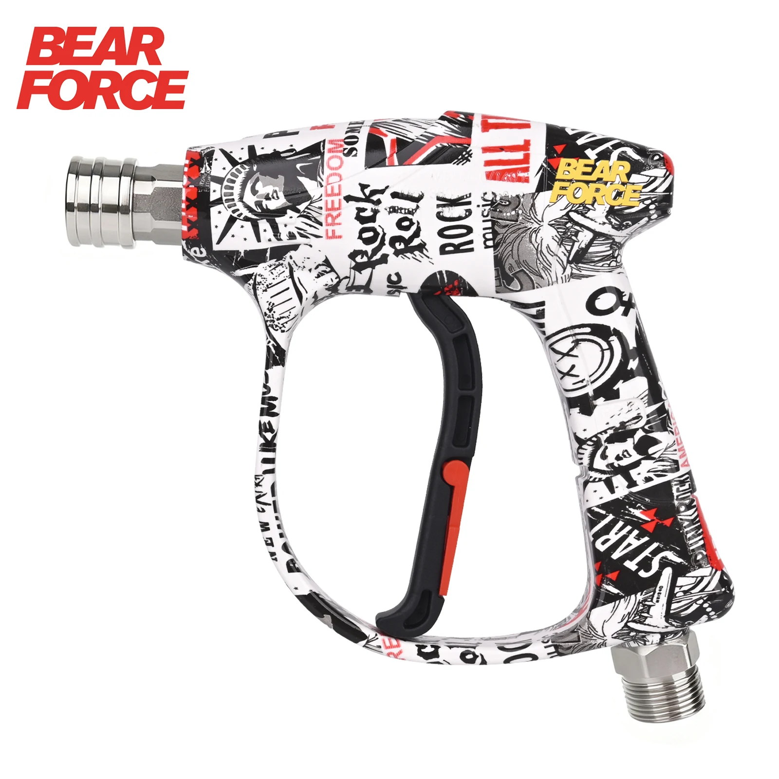 

Набор Пистолетов Для Мойки Высокого Давления BEAR FORCE С Насадками-распылителями, Быстросъемные, 210 Бар