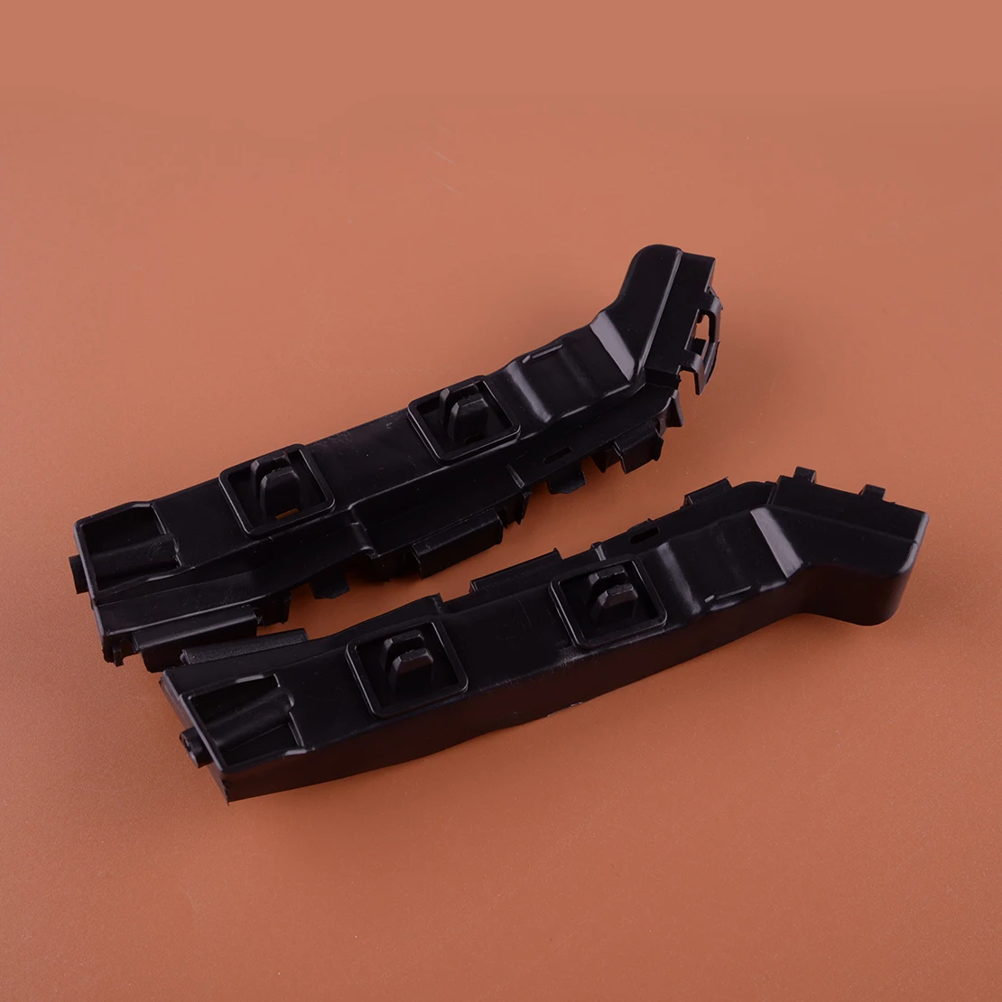 

1 Pair Left Right Front Bumper Bracket Retainer Support Black Fit for Honda Accord Crosstour 2010 2011 71198TW0H01 71193TW0H01