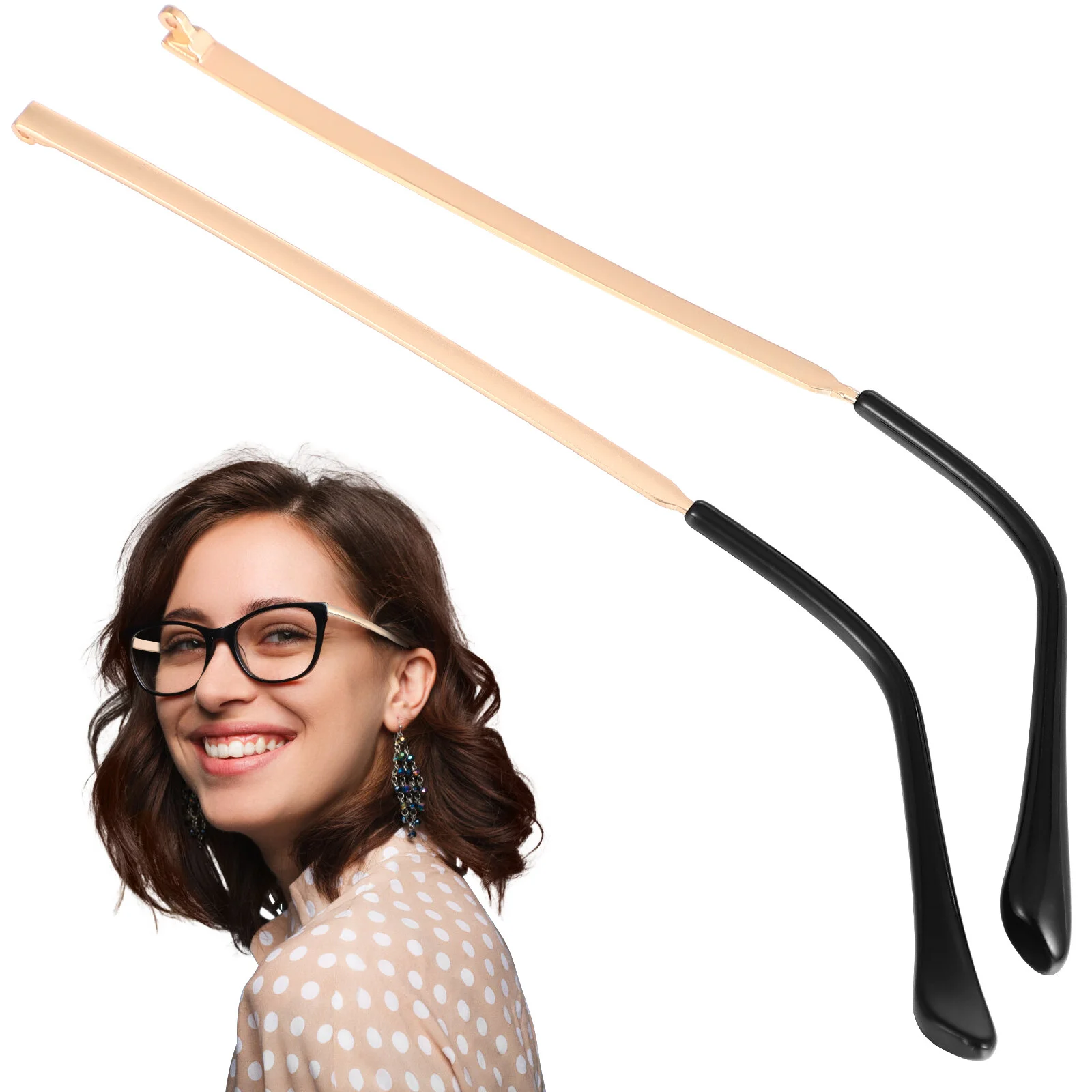 

Component Glasses Replacement Temple Eyeglasses Parts Arms Sunglasses Legs Metal
