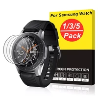 screen protector glass for samsung watch 4 4044mm classic 4642mm protective film for galaxy watch3 active 2 gear s3 frontier