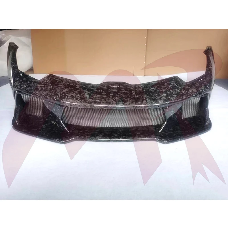 Высококачественный карбоновый передний бампер в стиле V задний крыло капот для