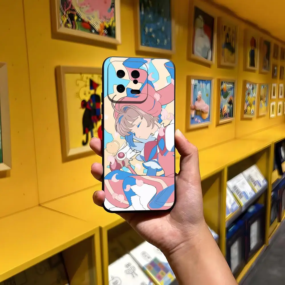 Фото Аниме-чехол для телефона «Кардкаптор Сакура», силиконовый чехол для Xiaomi 17 Ultra, 17T, 15, 14, 13, 12 Ultra Pro Plus №1