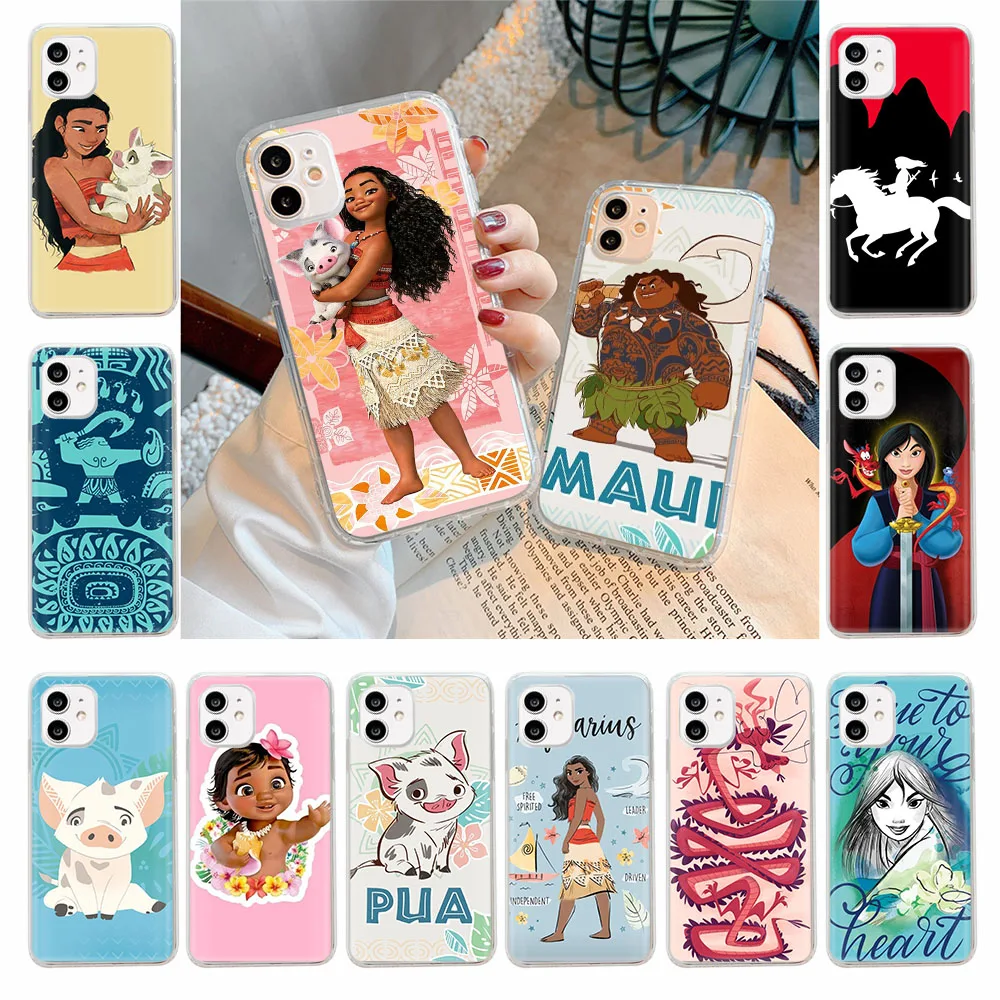 ZY46 Moana Mulan Clear чехол для Tecno Camon 15 16 17 17P 18 Premier 18T P 18I 19 4 AIR 5 LTE 5P Pro