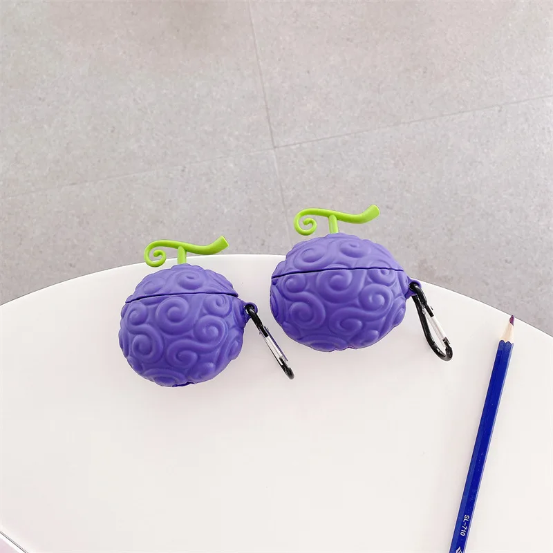 

Creative Cartoon Devil Fruit AirPods 3 Case Apple AirPods 2 Case Cover AirPods Pro Case IPhone Earphone Accessories Air Pod Case