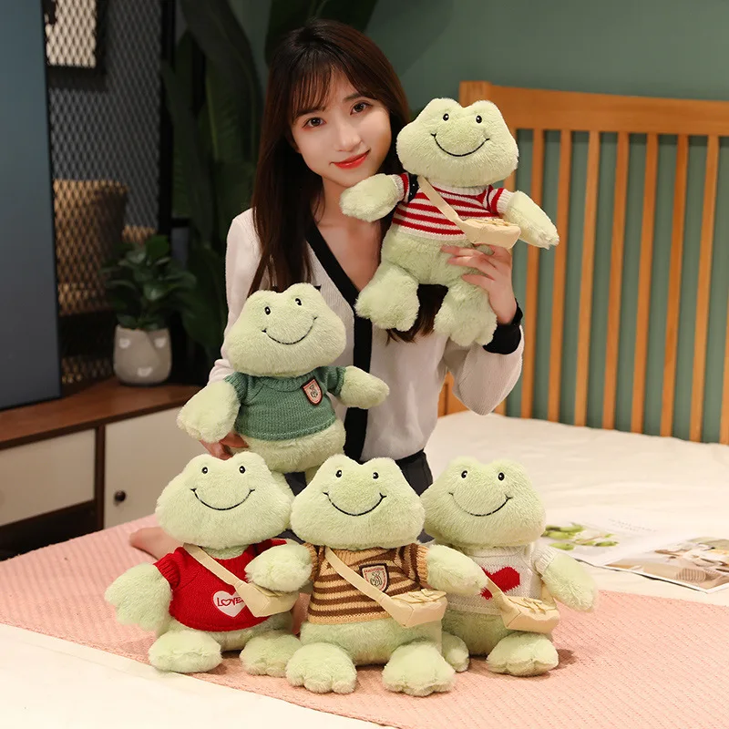 

Кукла счастливая лягушка смайлик муравль сон с куклой плюшевые игрушки подарки на день рождения для девочек японское аниме мягкие животные кавайные