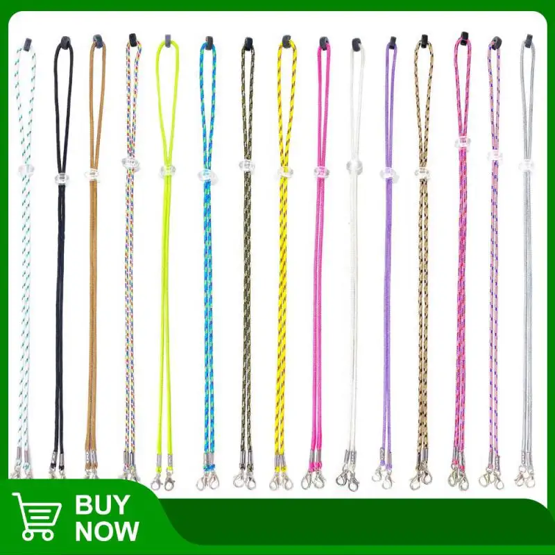 

Регулируемый шнурок для маски, подвесной шнурок для маски, удобный держатель для защиты от потери, Не оставляющий следов, подвесной шнурок для ушей с двумя крючками