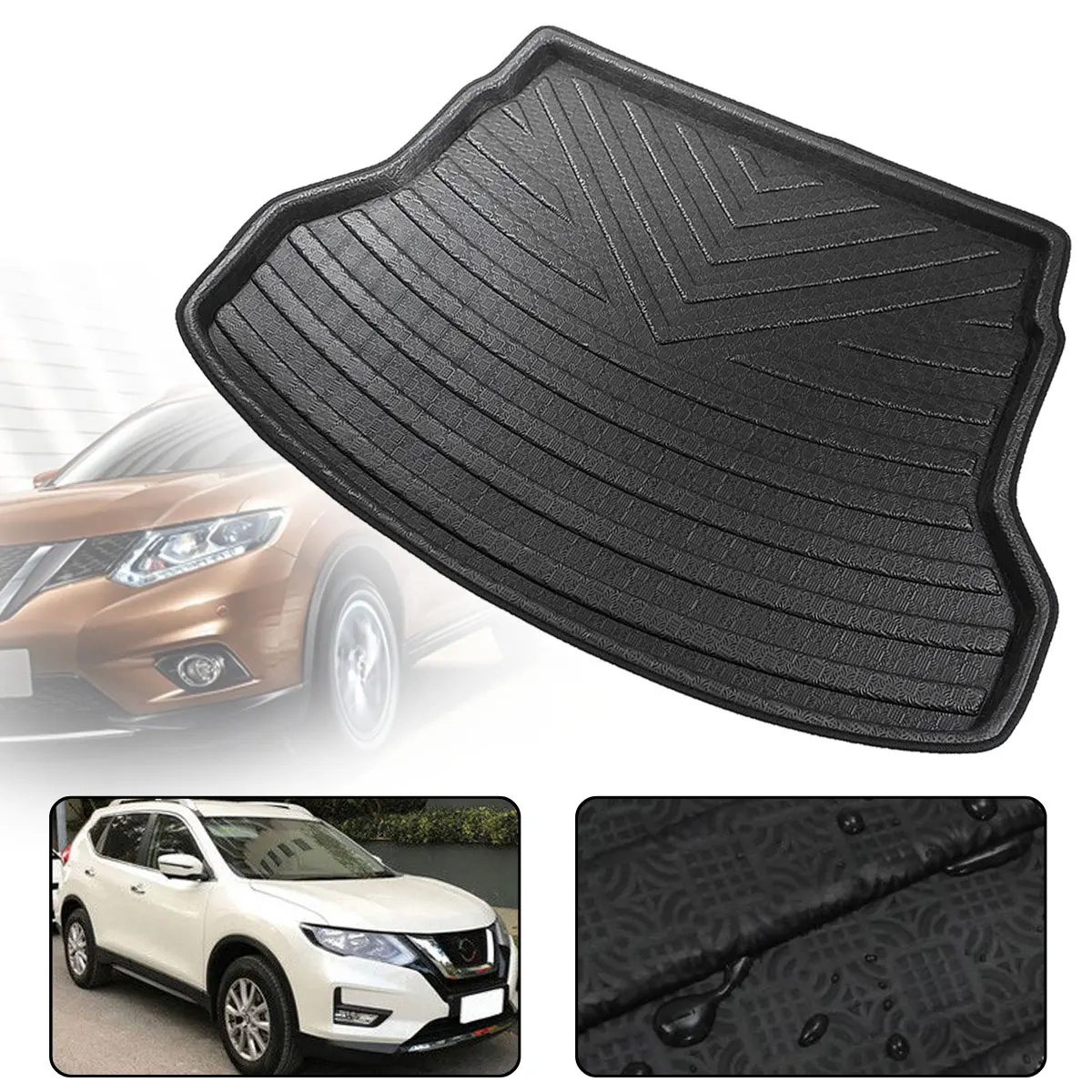 

Подкладка для багажника автомобиля для Nissan X-Trail XTrail 2014 2015 2016 2017 2018