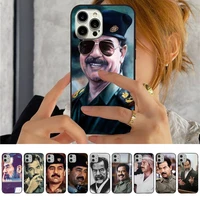 saddam hussein iraq phone case for iphone 11 12 13 mini pro max 8 7 6 6s plus x 5 se 2020 xr xs funda case