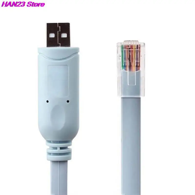 1 8 м usb rs232 к rj45 консольный кабель для Cisco H3C HP Arba Huawei Fortinet router ftdi FTDI 744664241835 A7H5 |