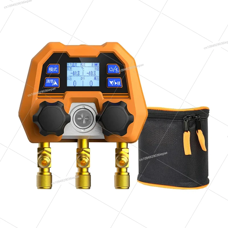 Английский интерфейс DMG-4B цифровой дисплей двойной измерительный клапан