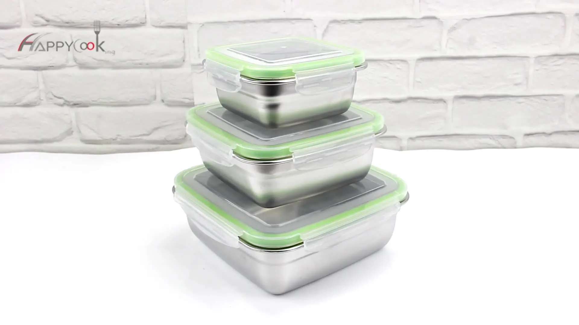 

Leak proof hot sealing 304 tiffin box stainless steel food pan carrier stainless steel lunch box