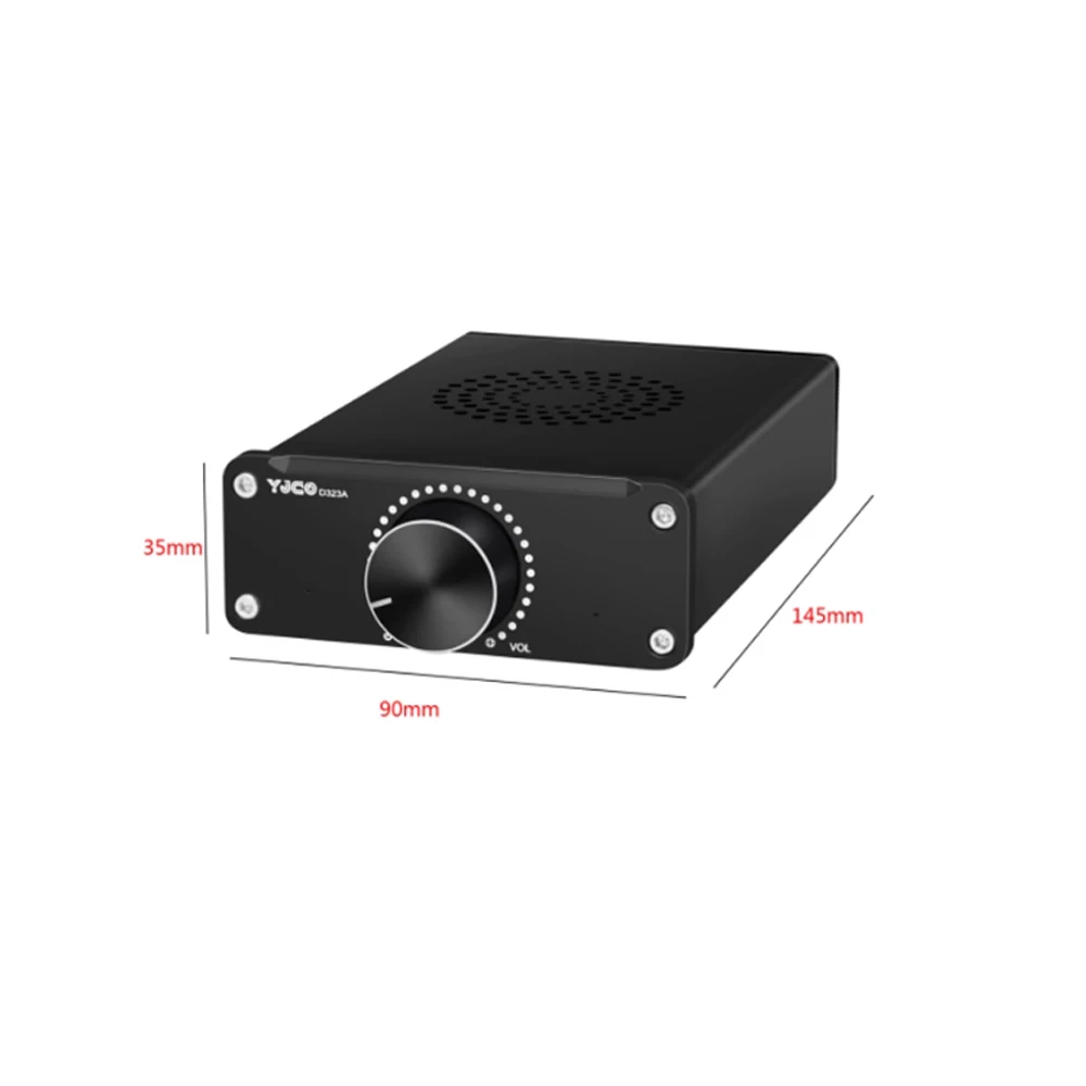 D323E TPA3223 2,1-канальный высокой мощности HIFI аудиофильский цифровой усилитель оптическое волокно Bluetooth 5,1 входа (art.: 3920ce01665db) - 3920ce01665db