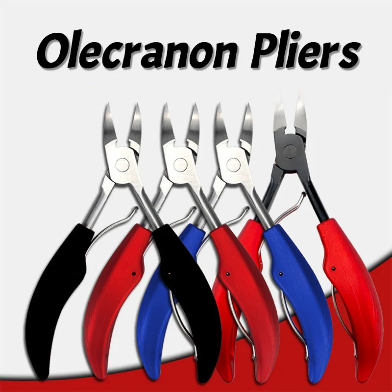 

3Colors Stainless Steel Nail Scissors ABS Nail Clippers Dead Skin Clippers Nail Clippers Eagle Nose Clippers Manicure Tools