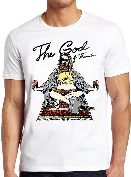 The God of Thunder The Dude Big Lebowski Fat Thor, культовый фильм, подарок, футболка M659