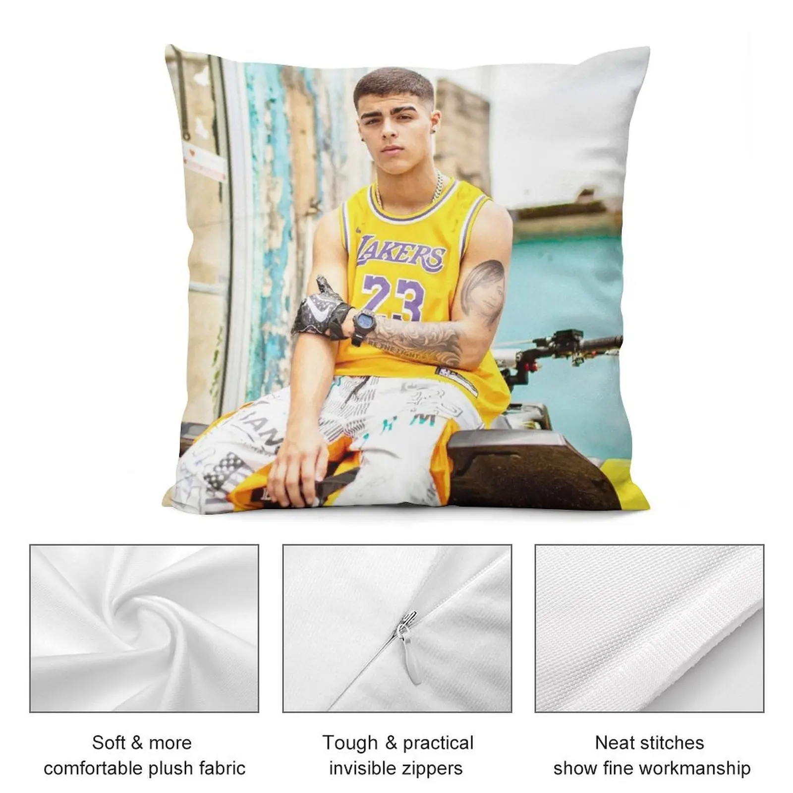 Желтая футболка LUNAY декоративная подушка эстетическая