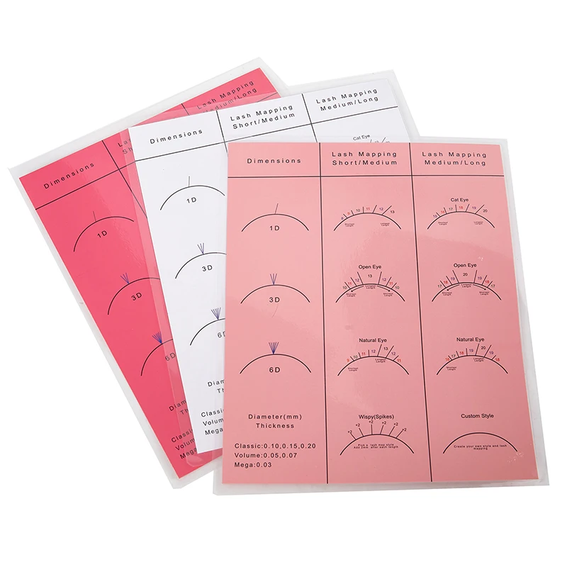 

Practice Chart Eye Lash Map For Eyelash Extension Reusable Lash Extension Practice Lash Mapping Lash False Eyelash Tool