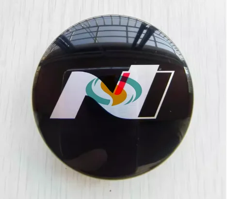 N Line Logo High Hubcap для Elantra Sonata Tucson KONA со стильными внешними аксессуарами