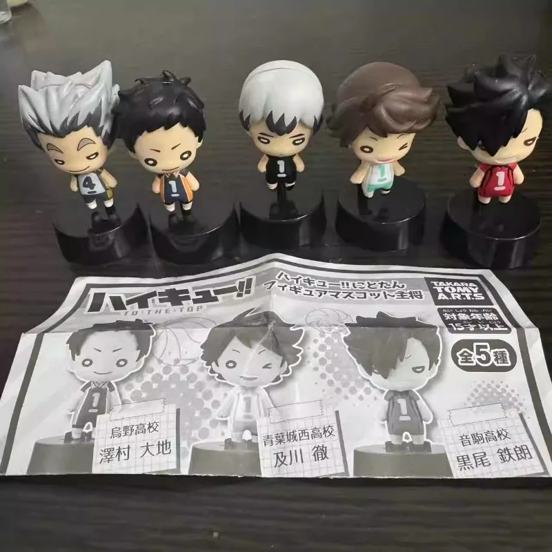 Оригинальный Haikyuu! Игрушки Gacha Kita Shinsuke Daichi Sawamura Tetsurou Kuroo Kotaro Bokuto аниме модели