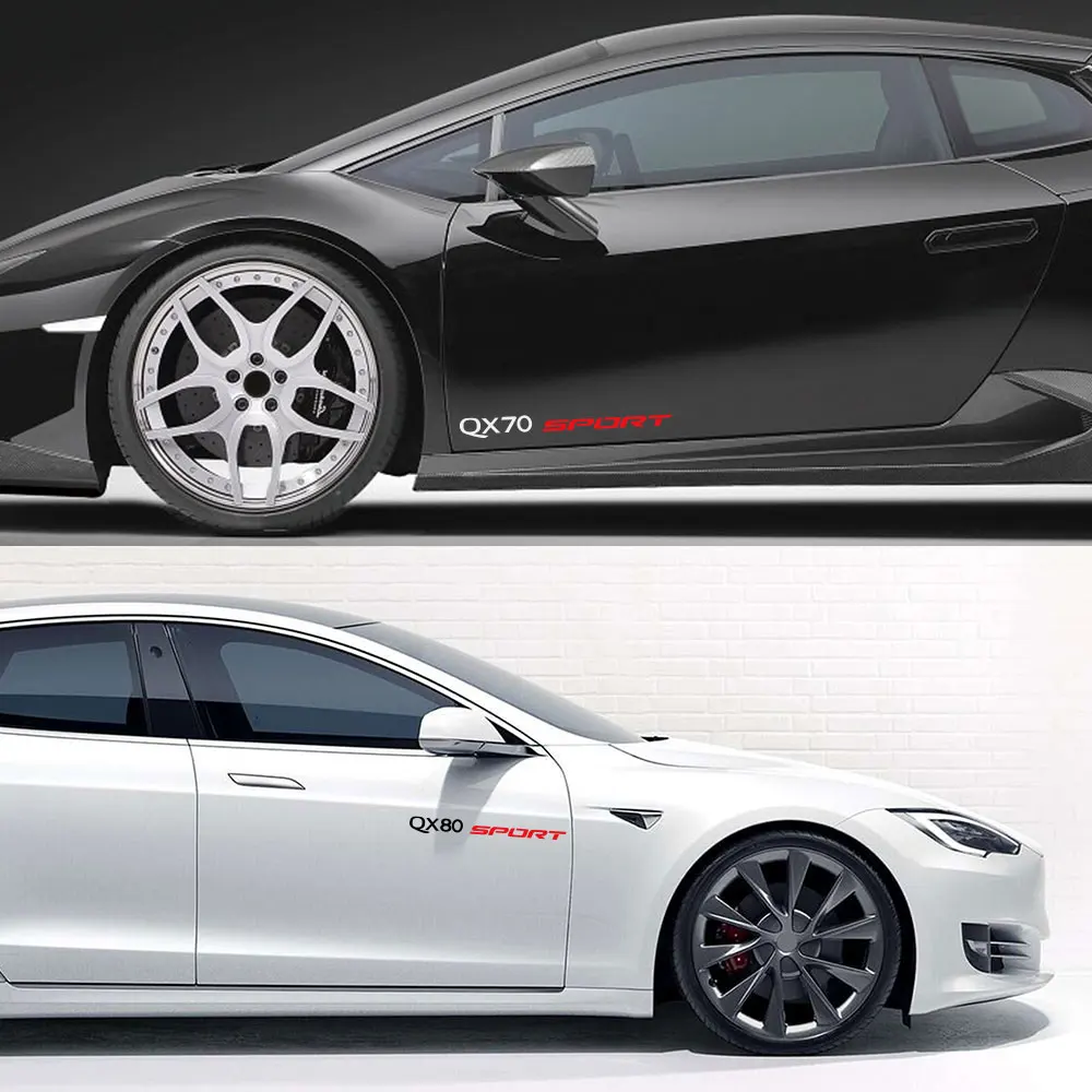 Наклейка для декора кузова автомобиля Infiniti Q50 Q60 IPL QX60 QX70 QX50 QX30 Q30 QX80 Q70 Спортивная