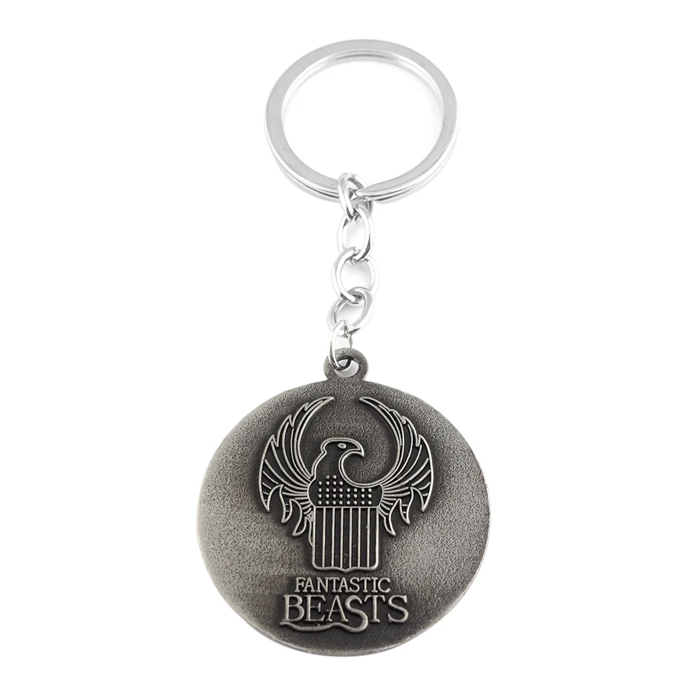 

TV Show Fantastic Beasts and Where to Find Them Keychain Metal Eagle Keyring Cosplay Men Women Backpacks Costumes Jewelry Gifts