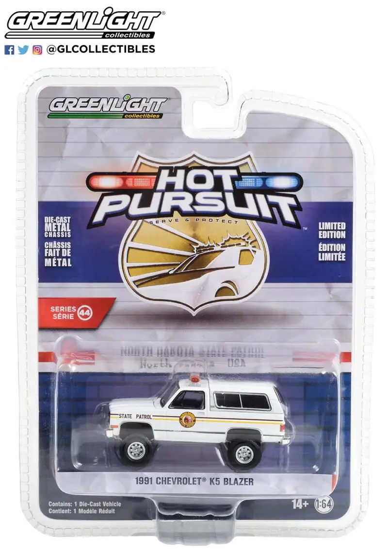 

GREENLIGHT 1/64 1991 K5 BLAZER Collection of die-cast alloy car model ornaments