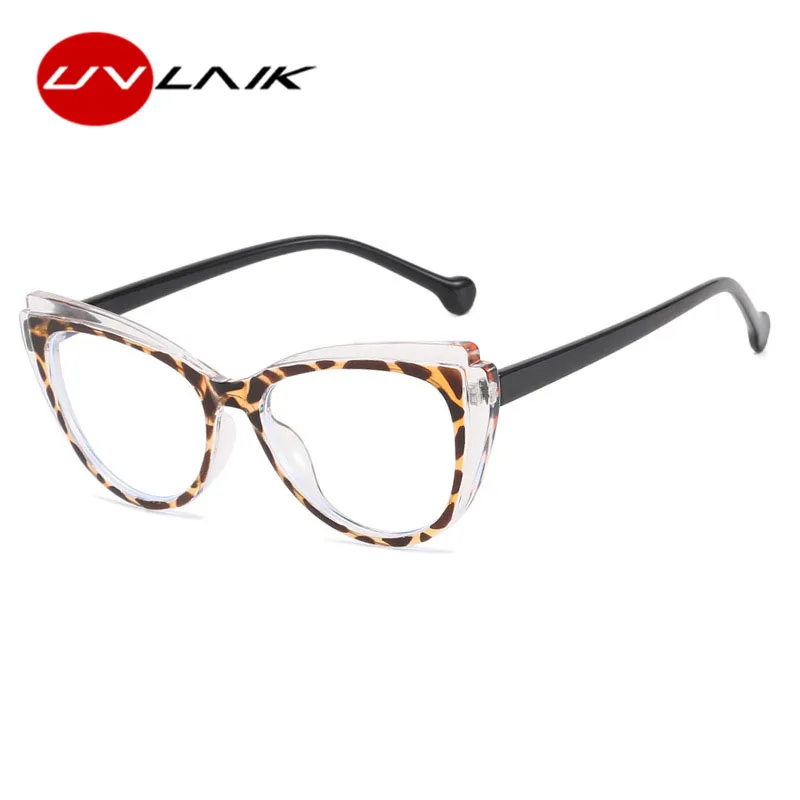 

Cat Eye Colored Flat Mirror 2023 New Anti Blue Light TR90 Splice Eyeglass Frame Cross border Fashion Multi color Glasses 5210