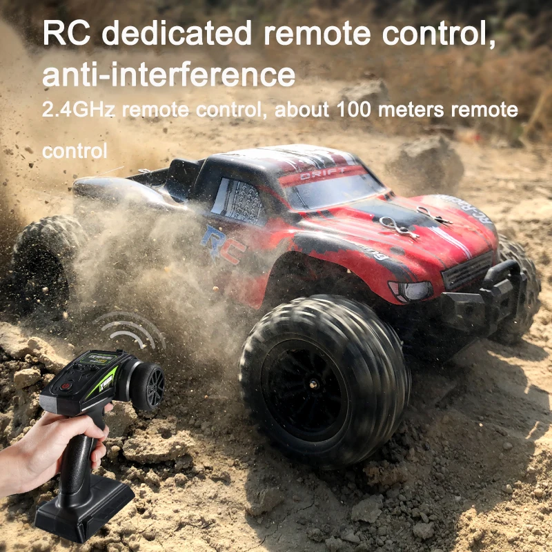 1:18 Drift Off-road Vehicle Professional High-speed Drift Four-wheel Drive Remote Control Car Racing Children's Toy Car enlarge