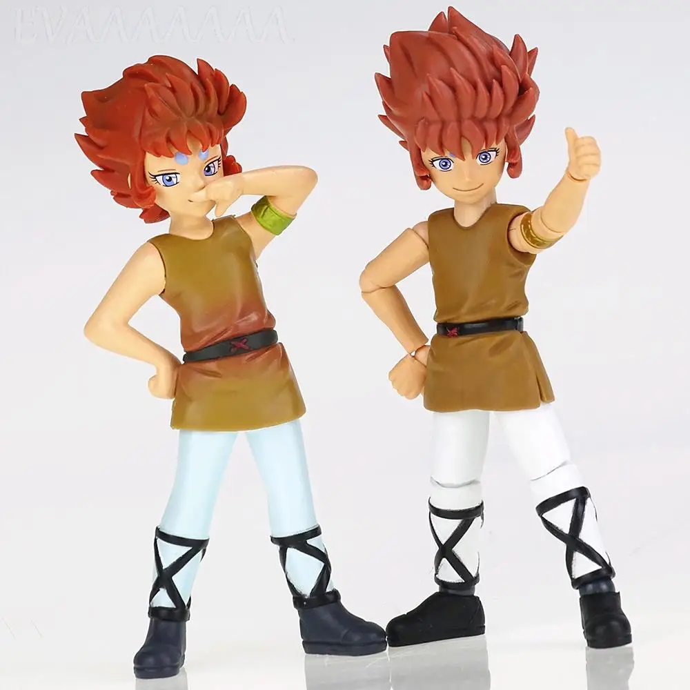 Фигурка Рыцари Зодиака ST Model Saint Seiya подвижная ПВХ фигурка Овен му из ткани с