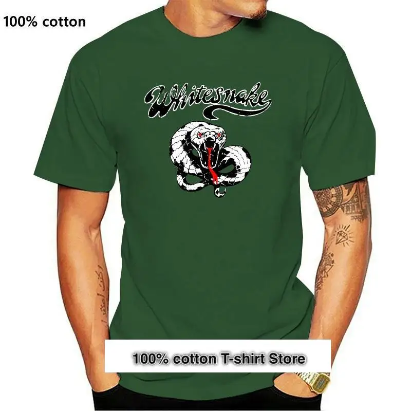 

Camiseta deportiva para hombre, camisa de moda с принтом Давида Coverdale, color gris, blanca, nueva