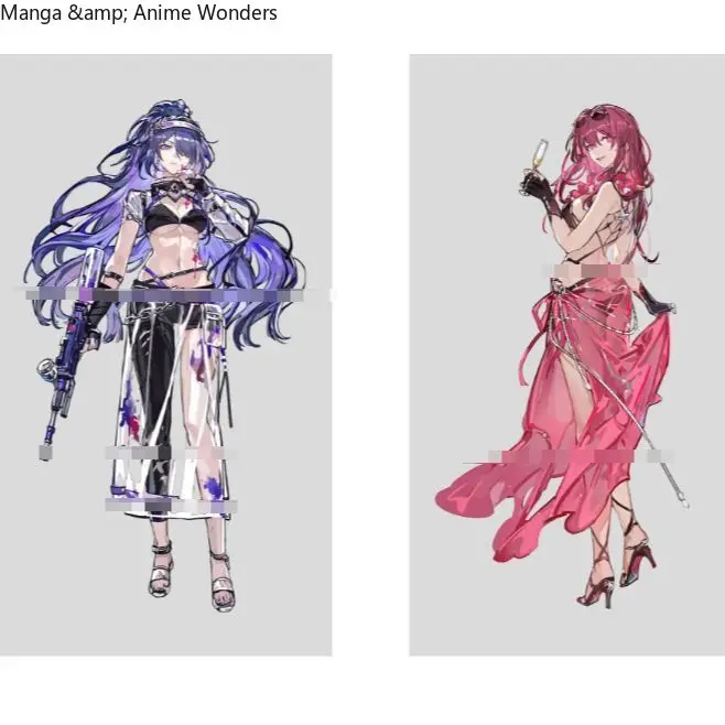 Honkai: Star Rail Kafka Firefly Robin Huangquan Косплей Акриловая подставка Фигурки Декор Коллекция