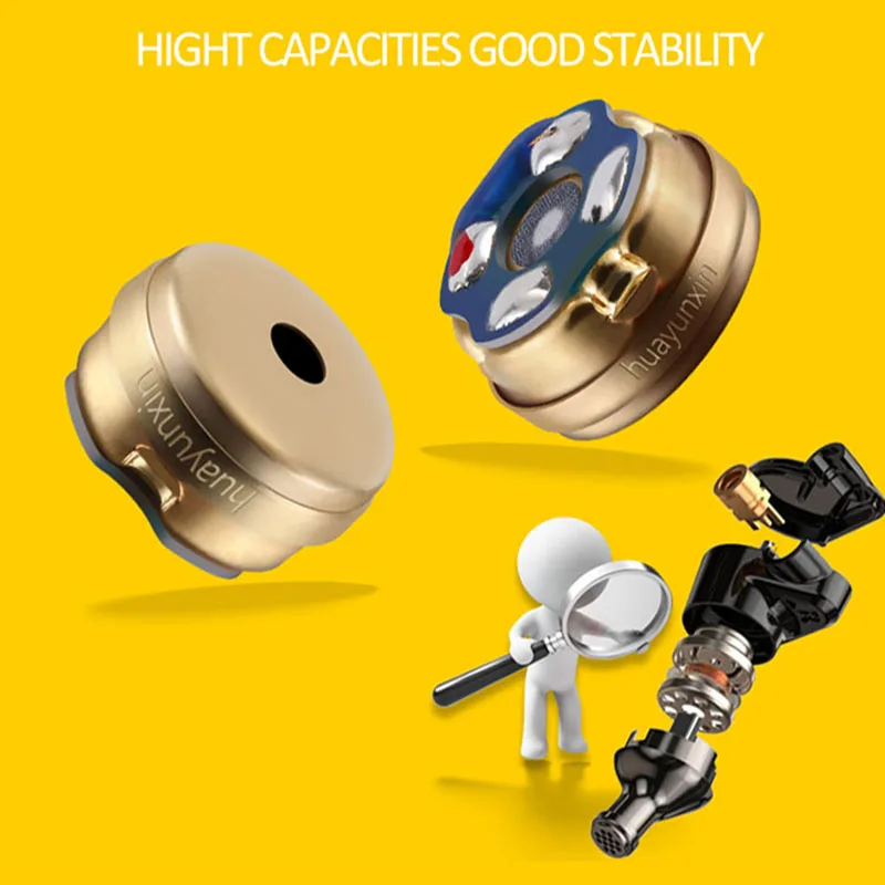 Huayunxin 2PCS 10MM 16Ohm графеновой мембраны наушники динамический диск Bluetooth TWS наушники DIY тяжелый бас сопрано IEM динамик блок (art.: 3920cb6c46fb4) - 3920cb6c46fb4