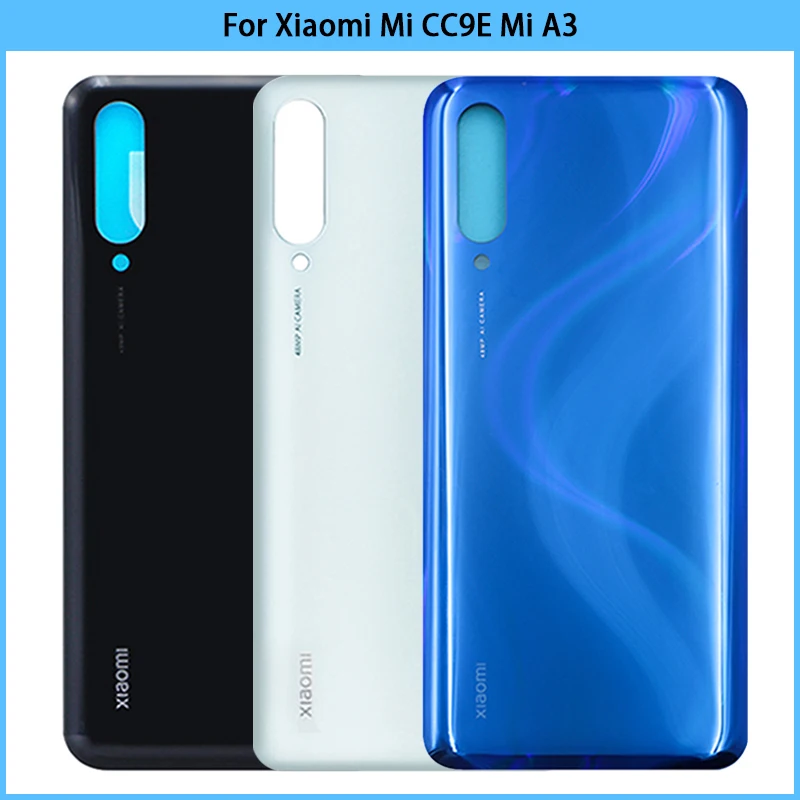 Новинка для Xiaomi A3 Mi задняя крышка батарейного отсека 3D стеклянная панель CC9E