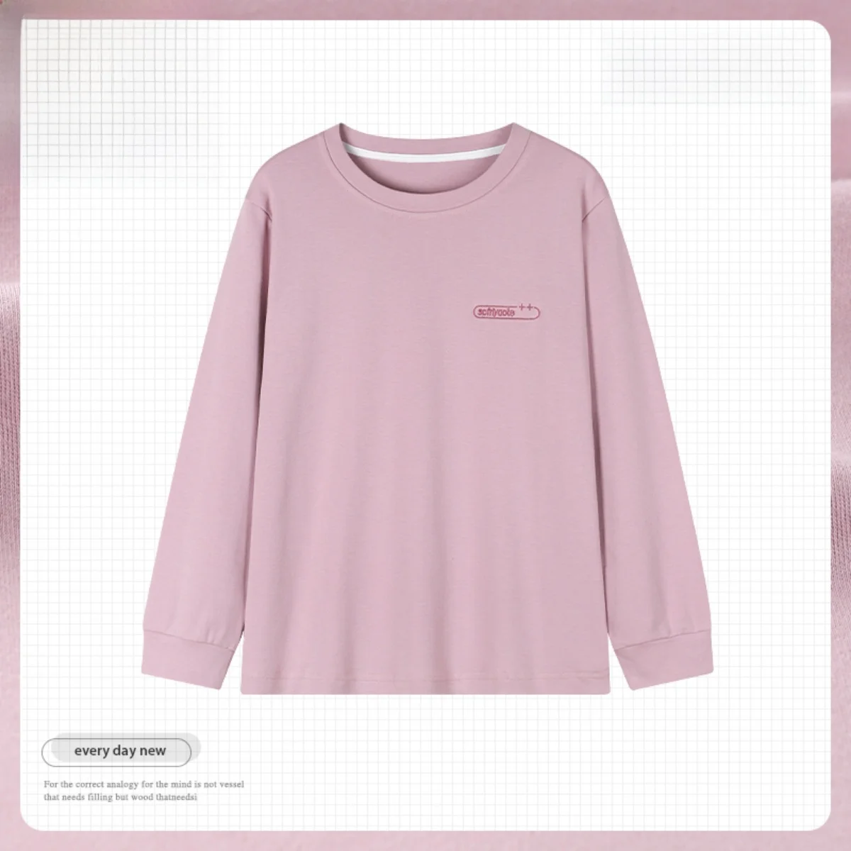 Цельный женский пуловер с длинными рукавами хлопковая пижама топ на весну и