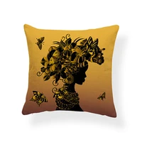 african women pillows case decor home ethnicity throw pillow cover decorative pillowcases for pillows for sofa bed couch 40x40