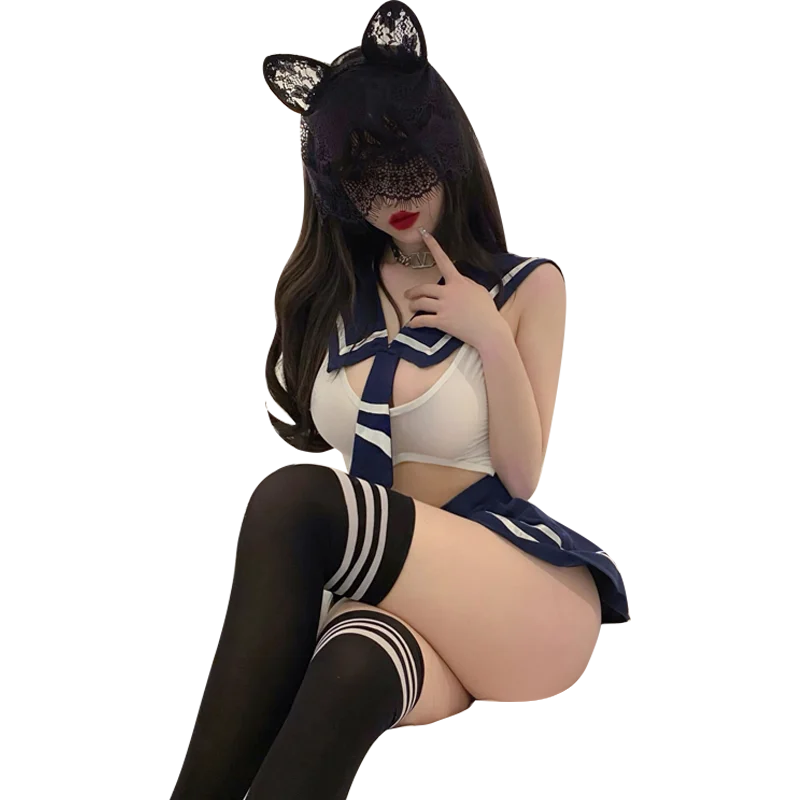 Сексуальное женское белье косплей школьная униформа для девочек женская рубашка