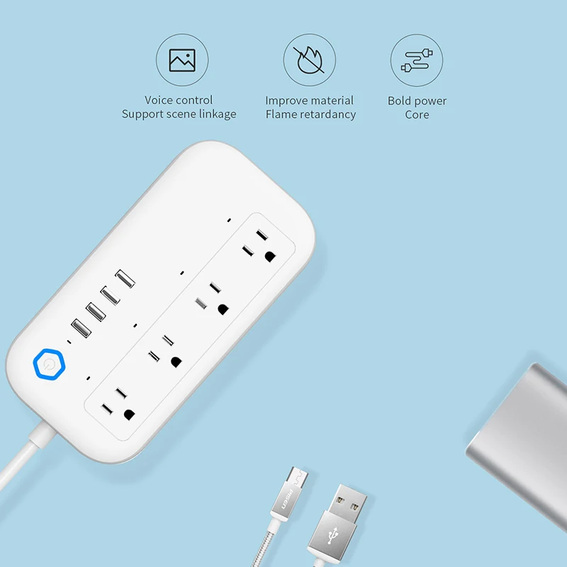 

Смарт-переключатель Tuya с Wi-Fi и голосовым управлением