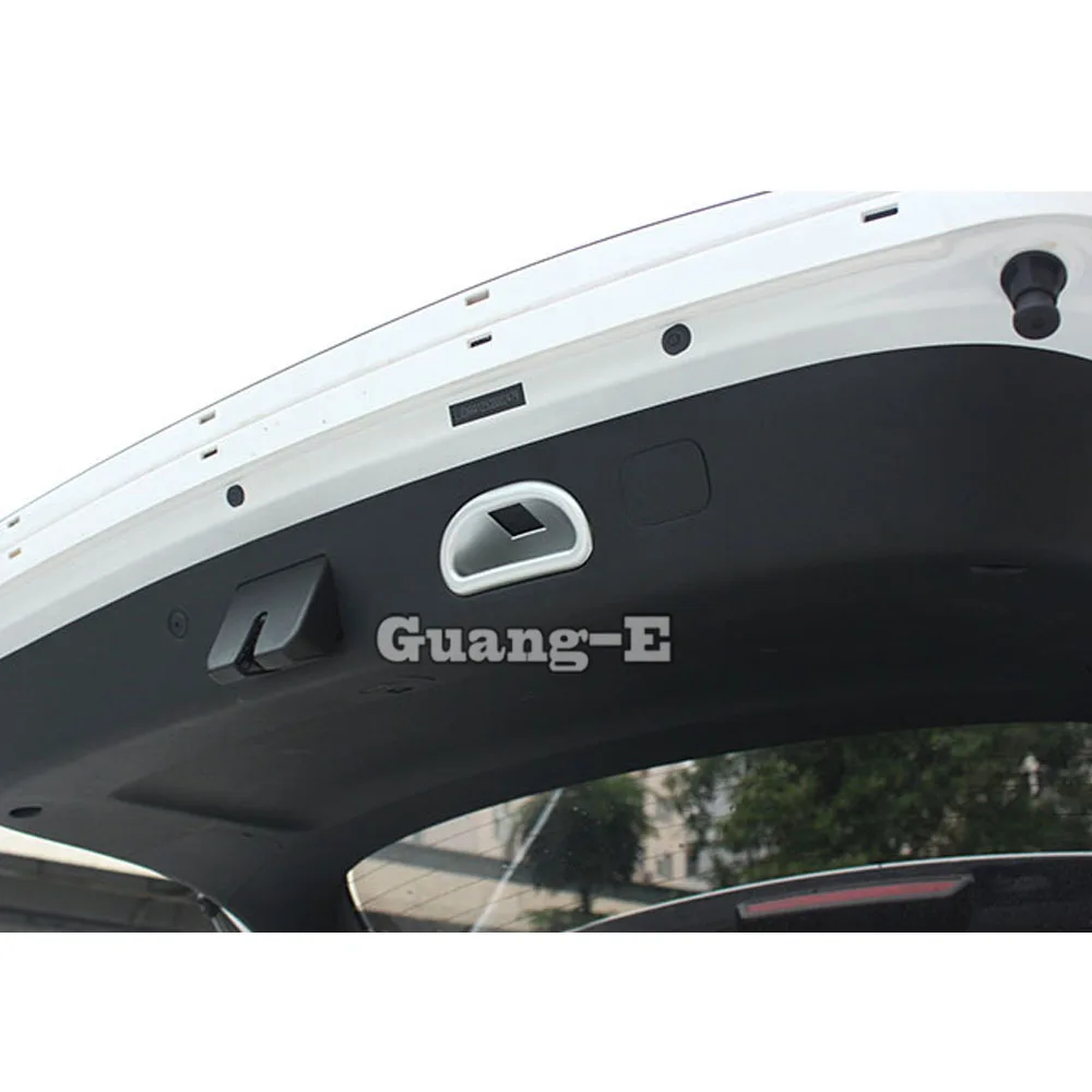 Car Styling ABS Chrome Trunk Handle Bowl Trim Panel Lamp Rear Back Tail Door Stick For Kia kx5 Sportage 2016 2017 2018 | Автомобили и