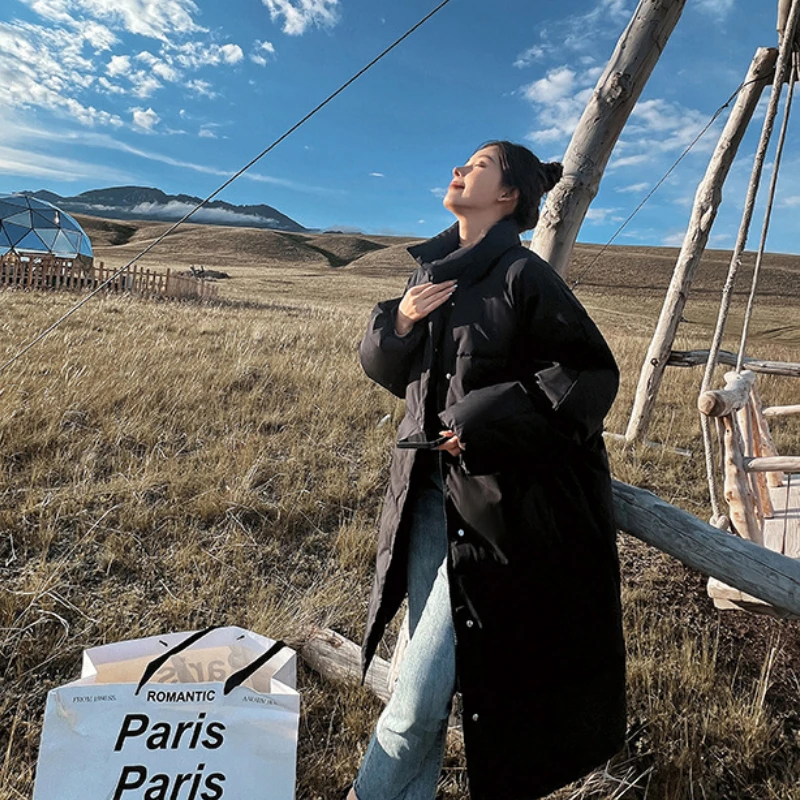 New Winter Coat for Women Parkas Jackets Long Cotton Padded Jacket Korean Fashion Warm Thick Women's Winter Jacket 2022