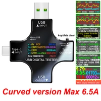 usb tester tft color bluetooth type c pd digital voltmeter vurrent meter ammeter voltage usb current tester measurement