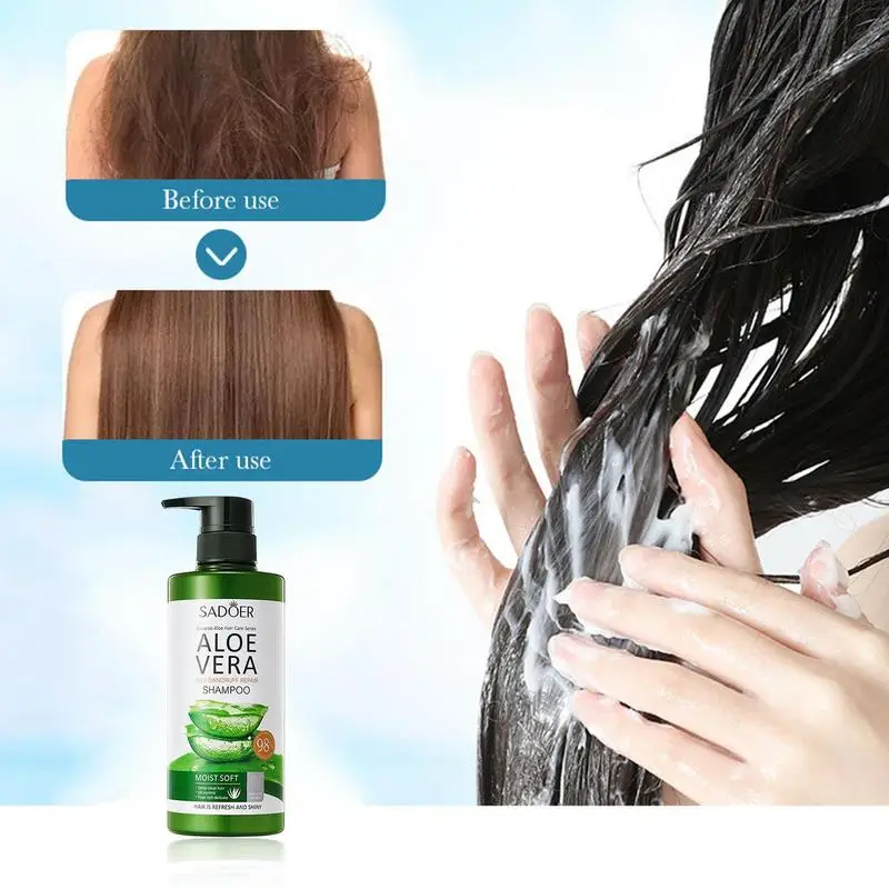 

Шампунь с экстрактом алоэ для ухода за кожей головы, 500 мл