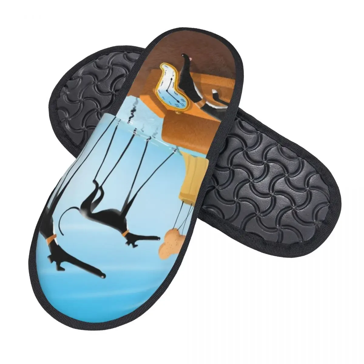 Сальвадор Дали забавные мягкие тапки из пены с эффектом памяти